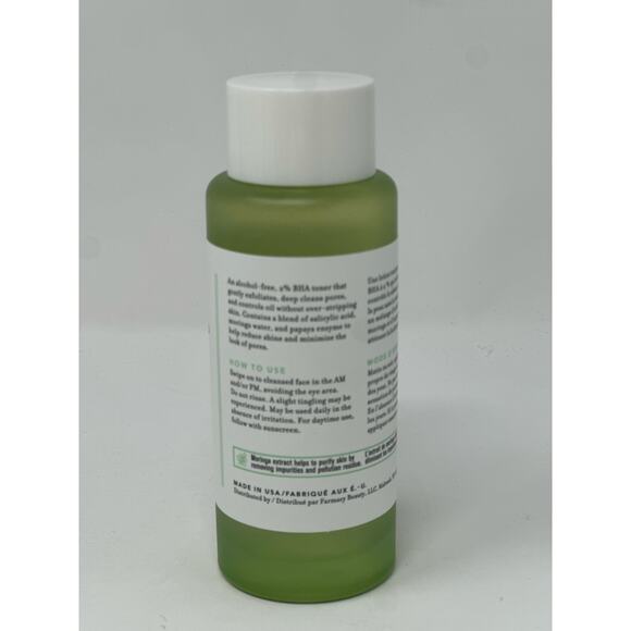 New in Box Farmacy Deep Sweep 2% BHA Pore Cleaning Toner 120 mL / 4.0 fl oz - Picture 3 of 5
